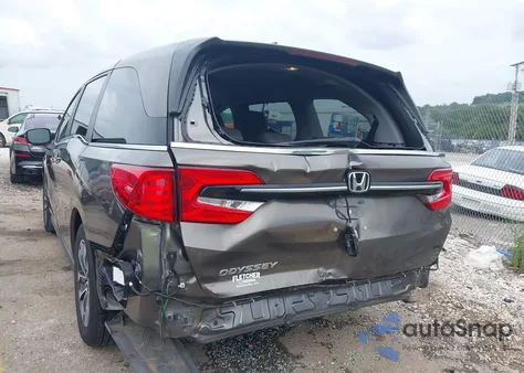 2021 Honda Odyssey Ex-L z USA, uszkodzony, nr VIN 5FNRL6H75MB019072